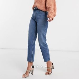 BNWT TOPSHOP ASOS High Waist Mom Jean's sz 26